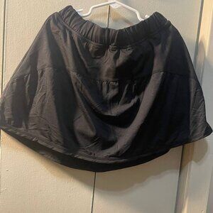 Girl's Zella Nordstrom Athleisure Black Skort Size S 7/8